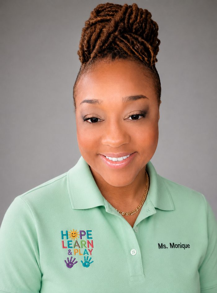 Ms. Monique Harris, founder of Hope, Learn & Play